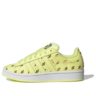 Adidas Campus 00S „Allover Debossed Trefoils – Pulse Yellow“
