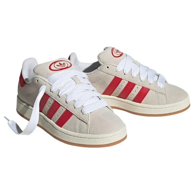Adidas Campus 00S „Crystal White Scarlet“