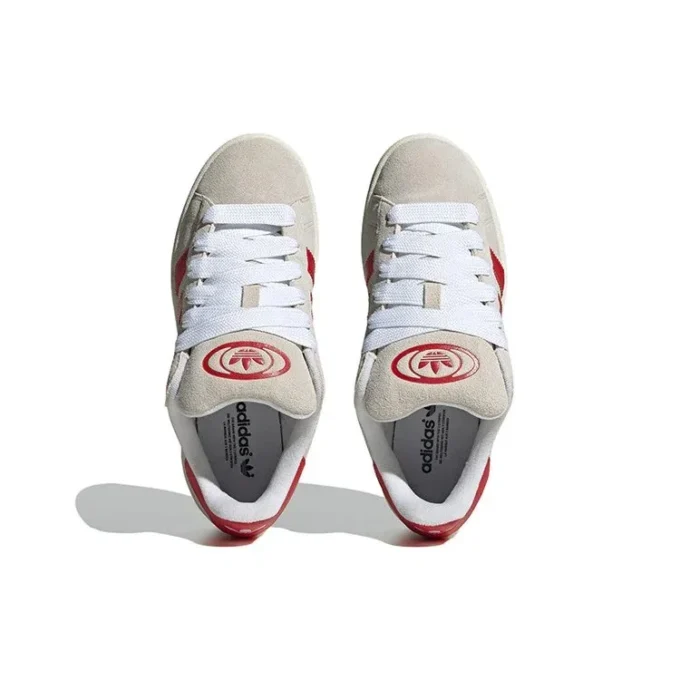 Adidas Campus 00S „Crystal White Scarlet“