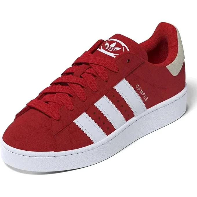 Adidas Campus 00S J „Scarlet – White Heel Tab“