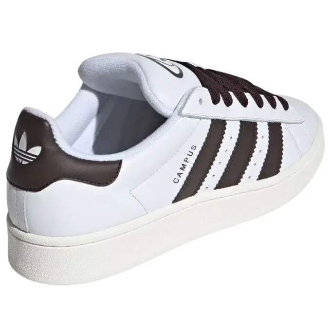 Adidas Campus 00S „Weiß Dunkelbraun“