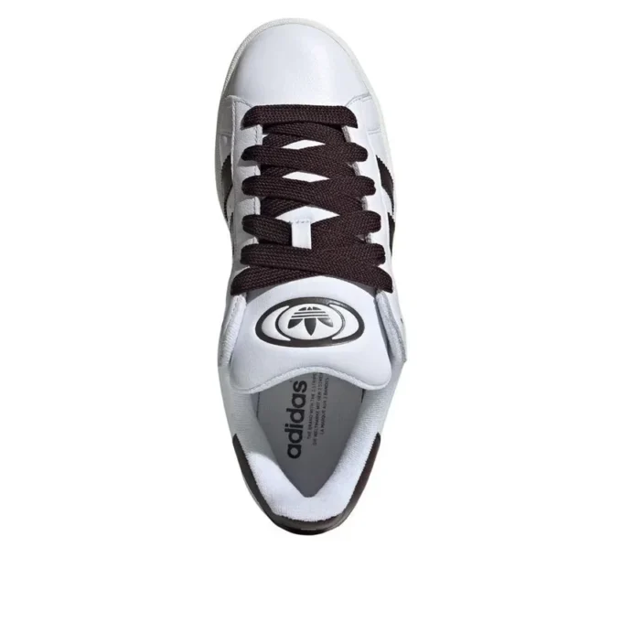 Adidas Campus 00S „Weiß Dunkelbraun“