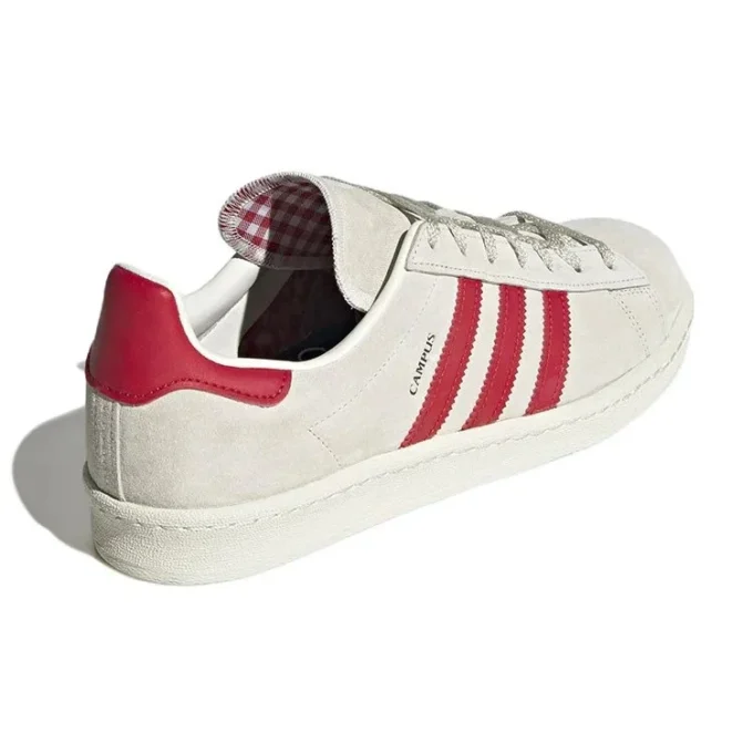 Adidas Campus 80S „Off White Collegiate Red“