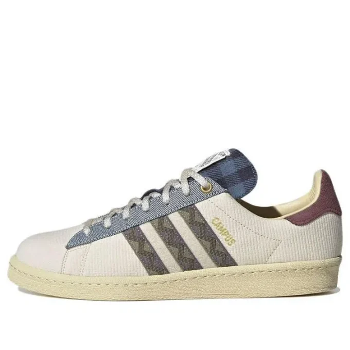 Adidas Campus 80S Schuhe „Wonder White Orbit Green“