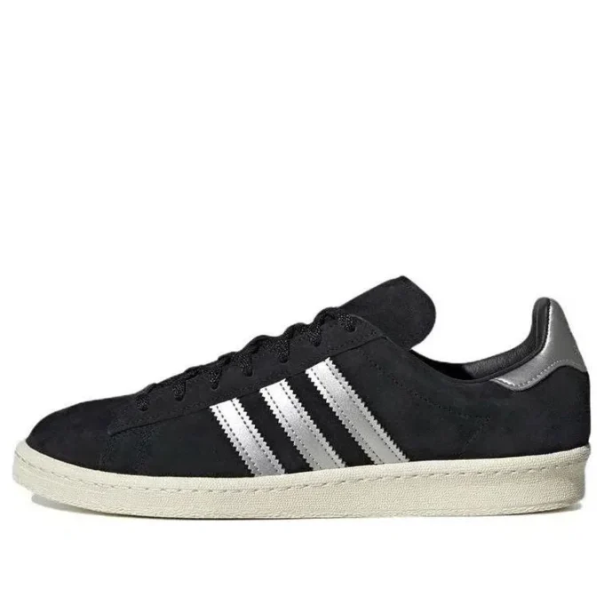 Adidas Campus „Black Metallic Silver“