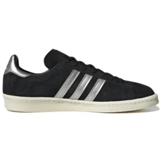 Adidas Campus „Black Metallic Silver“