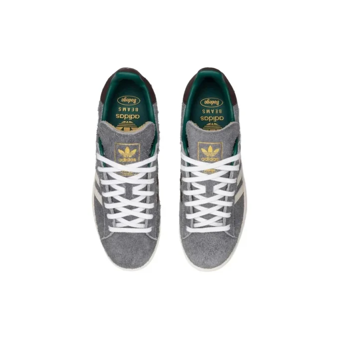 Adidas X Bodega X Beams Campus „Grey Collegiate Green“
