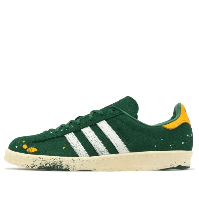 Adidas X Cook Campus 80 „Paint Splatter – Dunkelgrün“