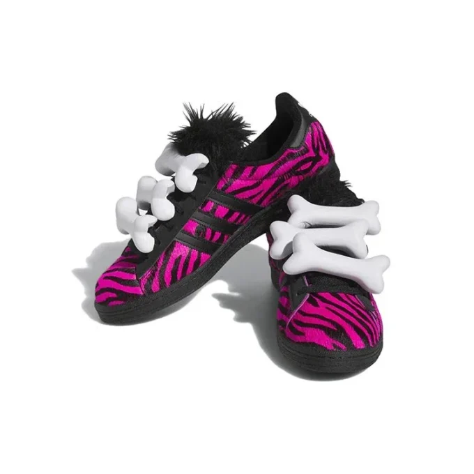 Adidas X Jeremy Scott Campus 80S „Bones – Pink Zebra“