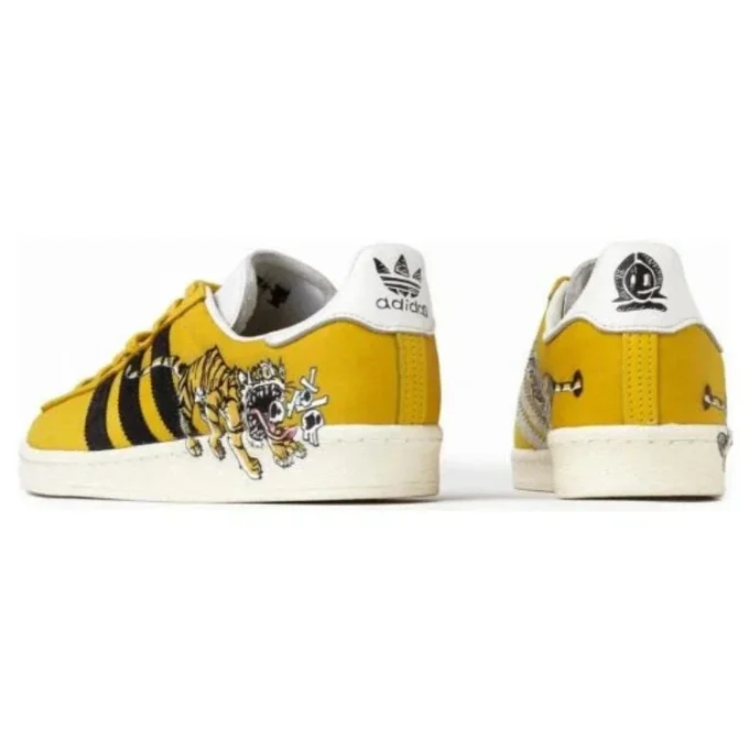 Adidas X Kasina X Kim Jung Gi Campus Schuhe „Hazy Yellow“
